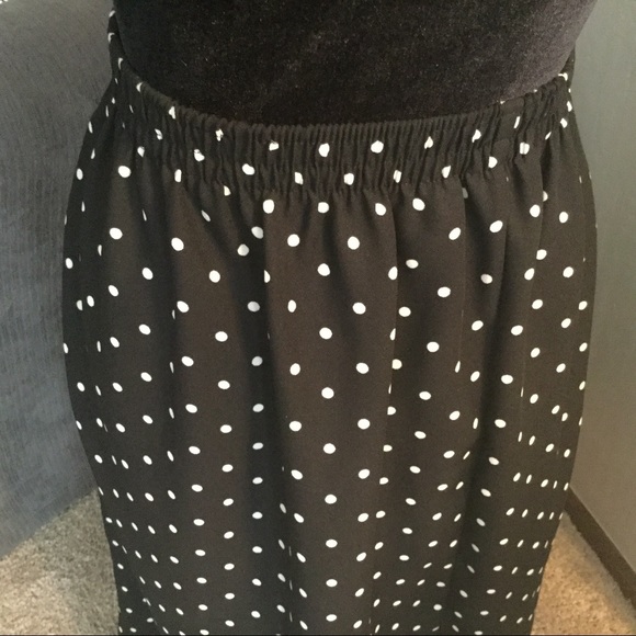 Black/white polka dots Skirt Set - Picture 4 of 5